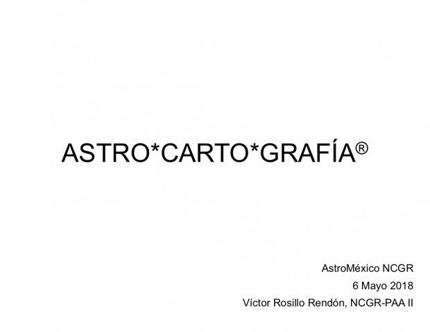 Astro*Carto*Grafía