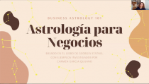 80.- Astrología para negocios - 20 Septiembre 2020